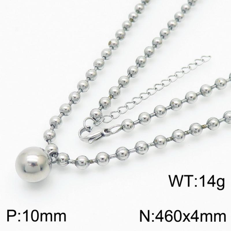 10mm steel necklace KN234404-Z