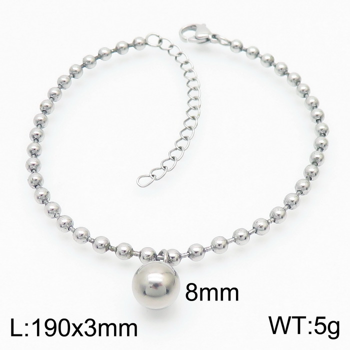 2:8mm steel bracelet KB167257-Z
