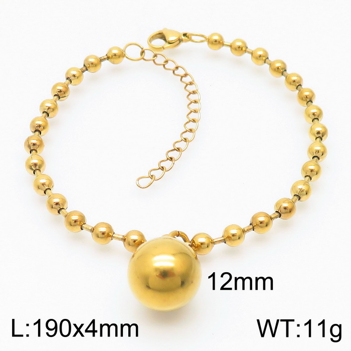 6:12mm gold bracelet KB167261-Z