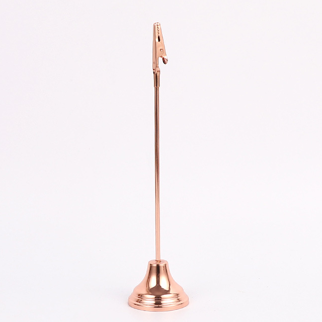 Large rose gold stand