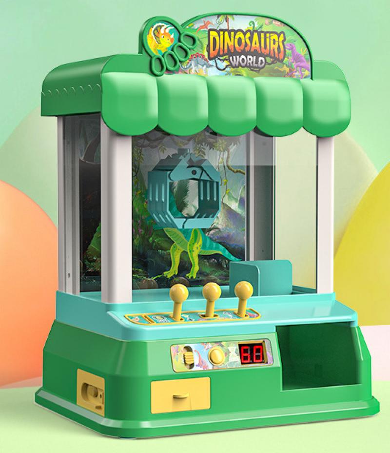 Plus size dinosaur Green [20 dolls  20 eggs  24 coins  usb cable]
