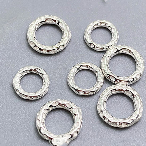 Plain silver 9.7mm