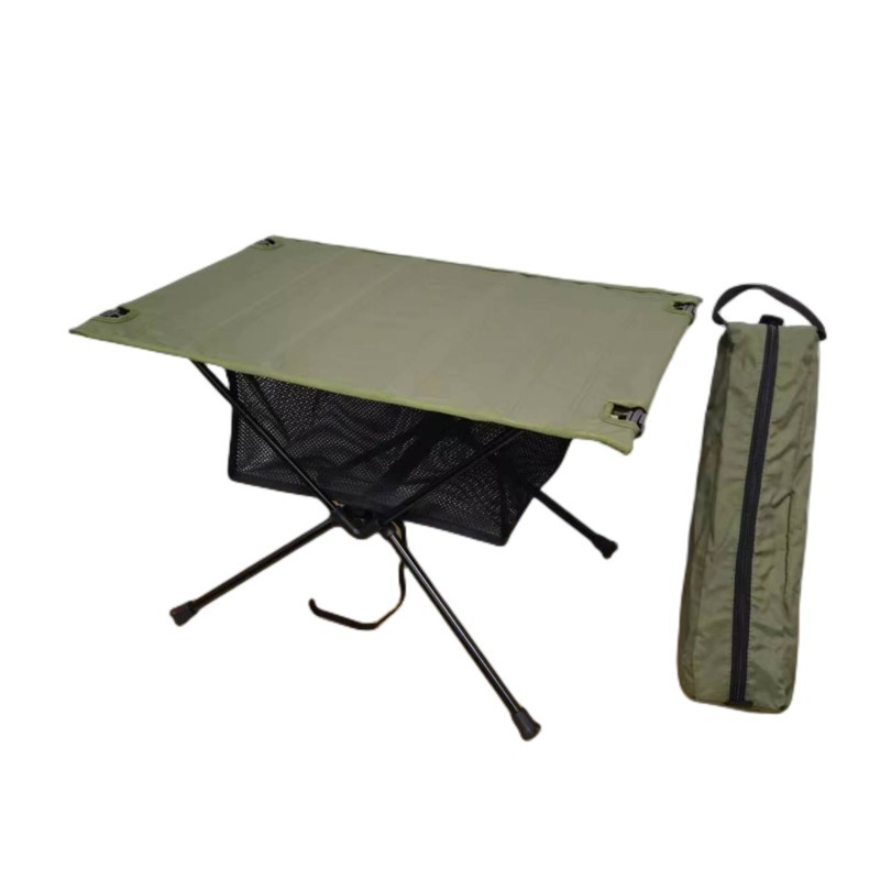Army green cloth table   net