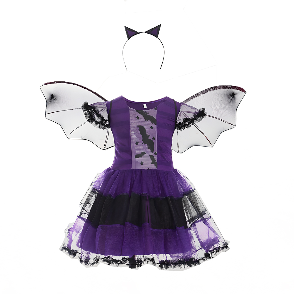 Bat (Headband   skirt   Wings)