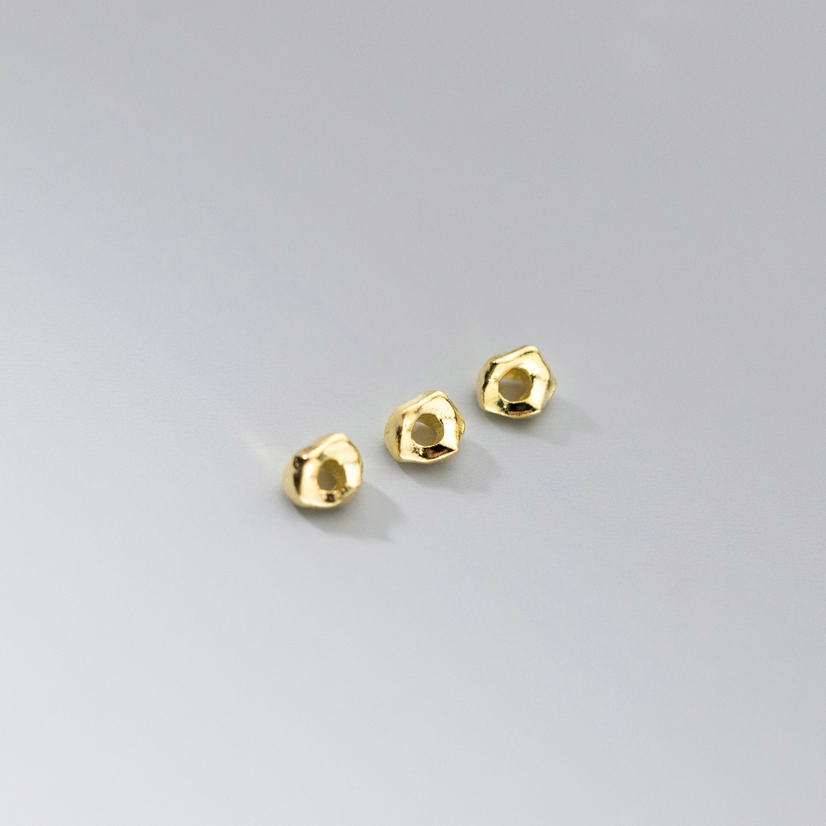 Electroplated gold 3mm