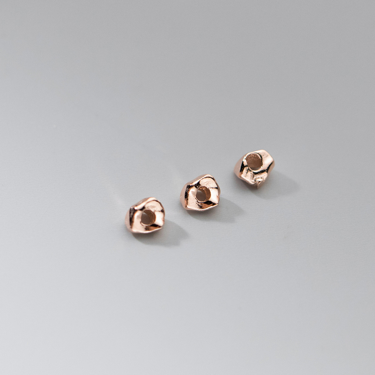 Electroplated rose gold 3mm