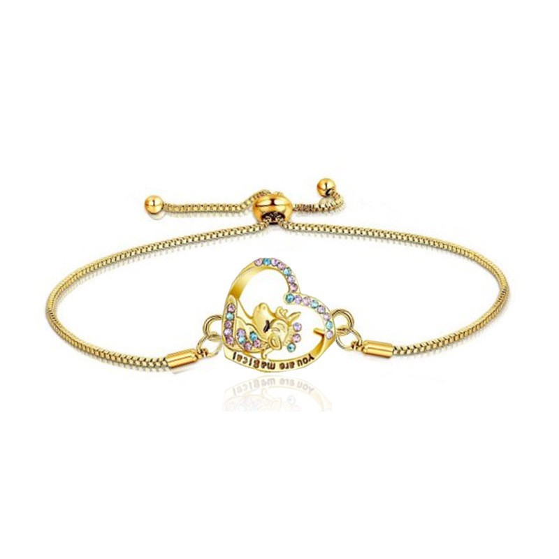 8:Gold bracelet 22cm