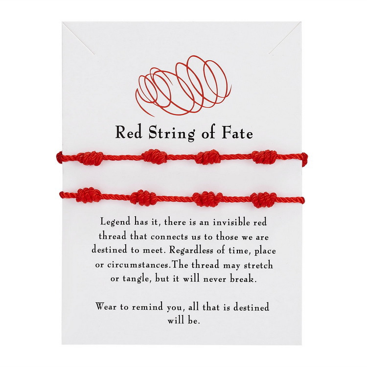 2:Two pieces of red rope