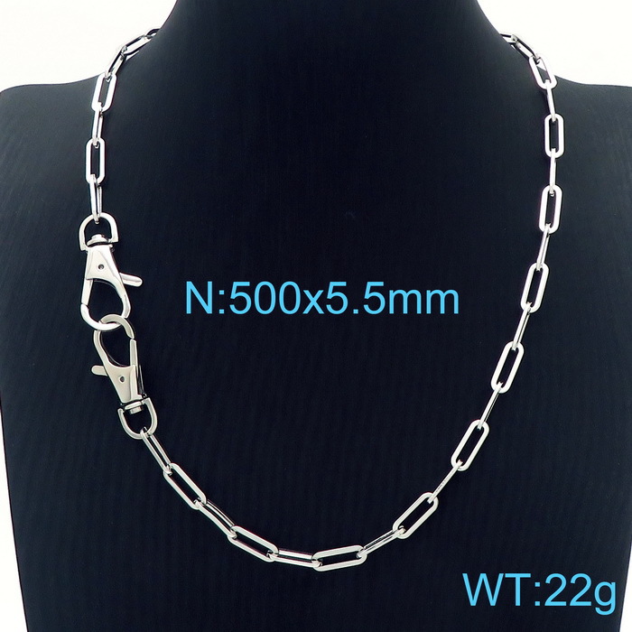 4:Steel necklace