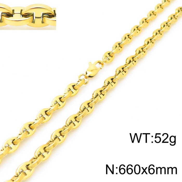6:Gold necklace