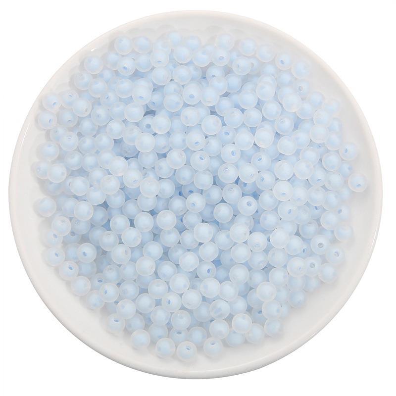 17:Matte pale blue ball bearings