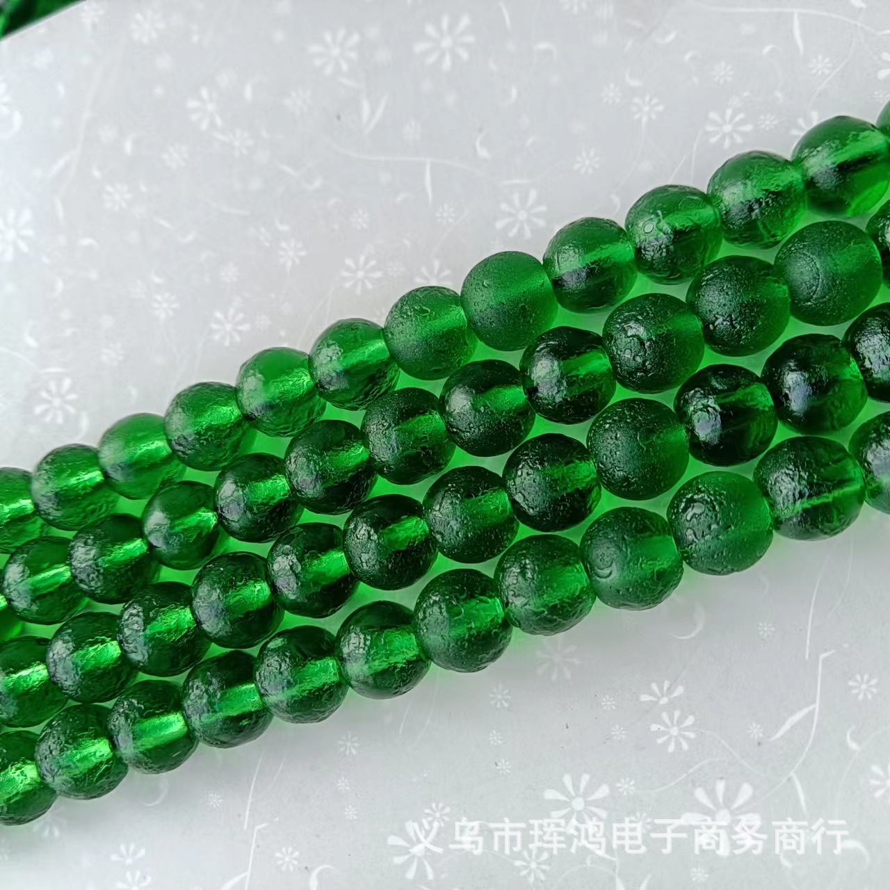 green 6mm (about 60 pieces)