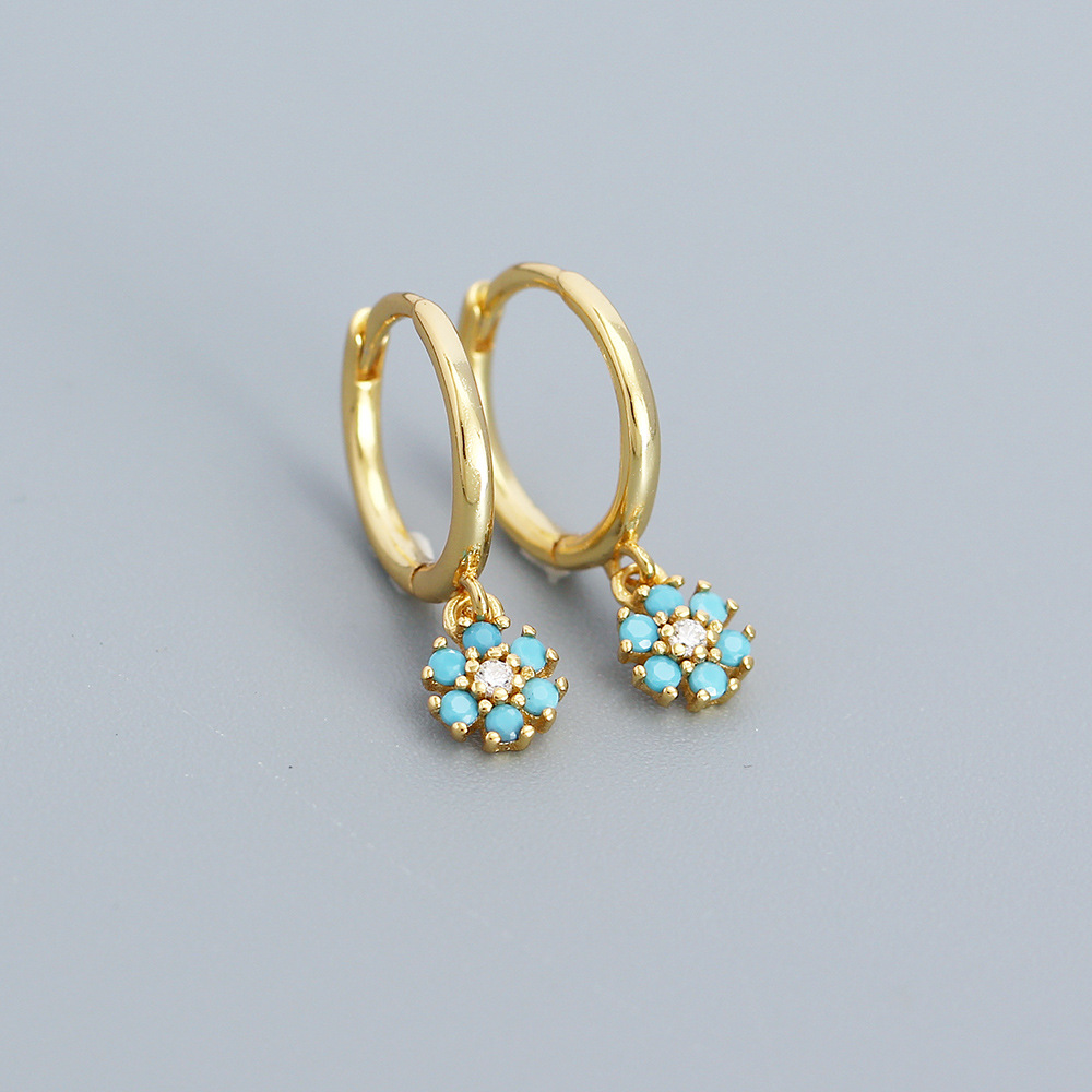 Yellow gold (turquoise)