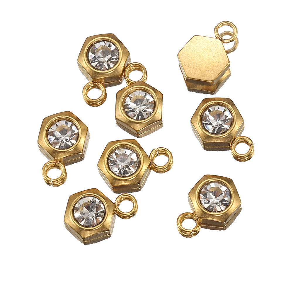Gold-hexagon