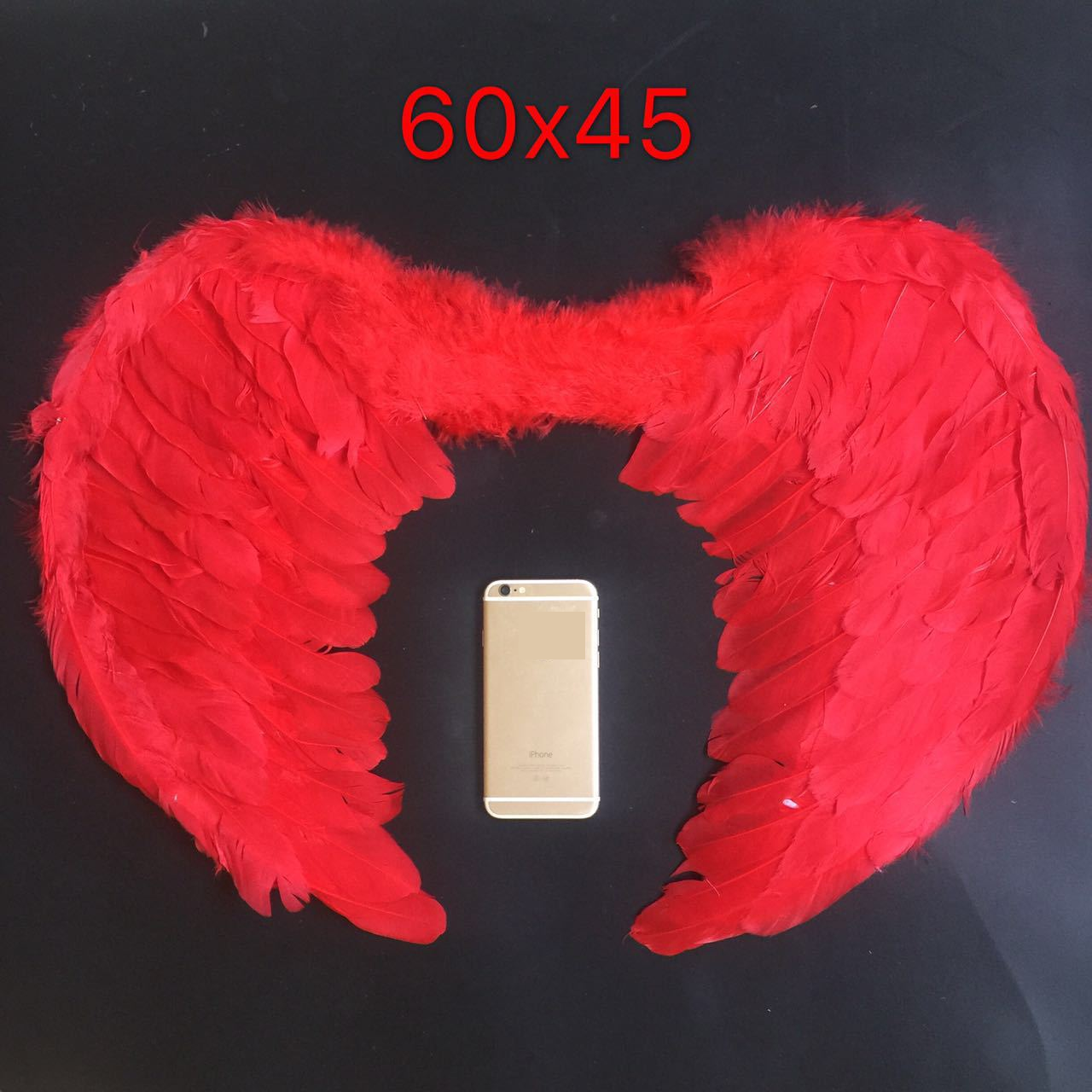 Medium red 60X45cm