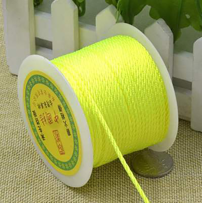 fluorescent yellow 1mm:45 meters per axis