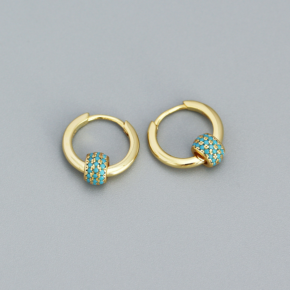 8:Yellow gold (turquoise)