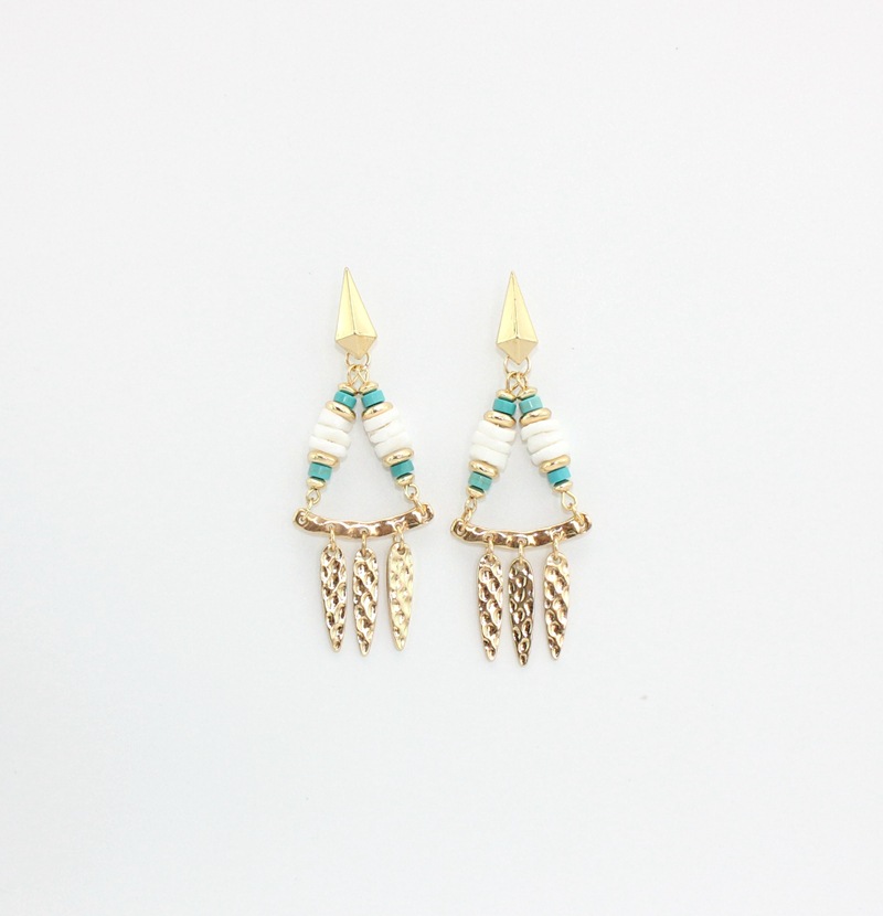 3:Turquoise earrings