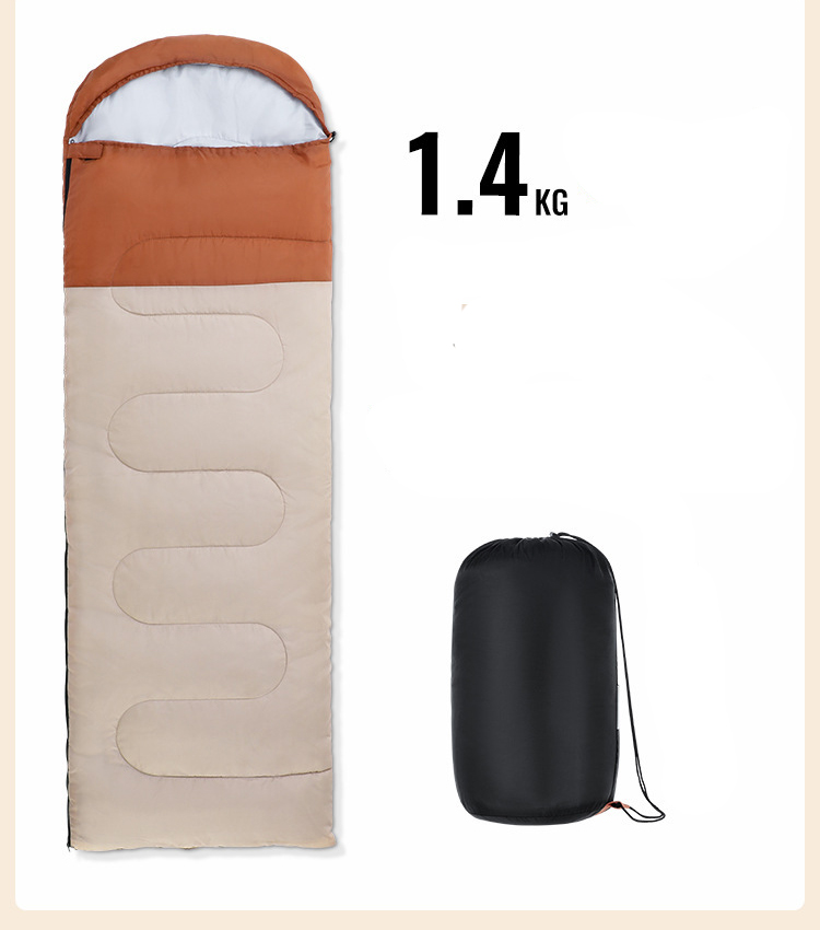 1.4kg light sand (Spring and Autumn sleeping bag)