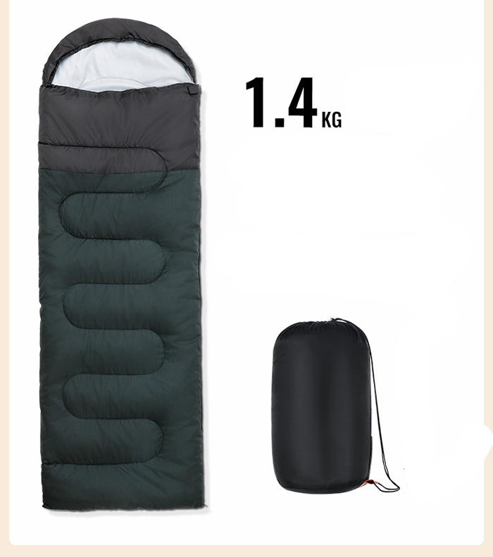 1.4kg Green (Spring and Autumn sleeping bag)
