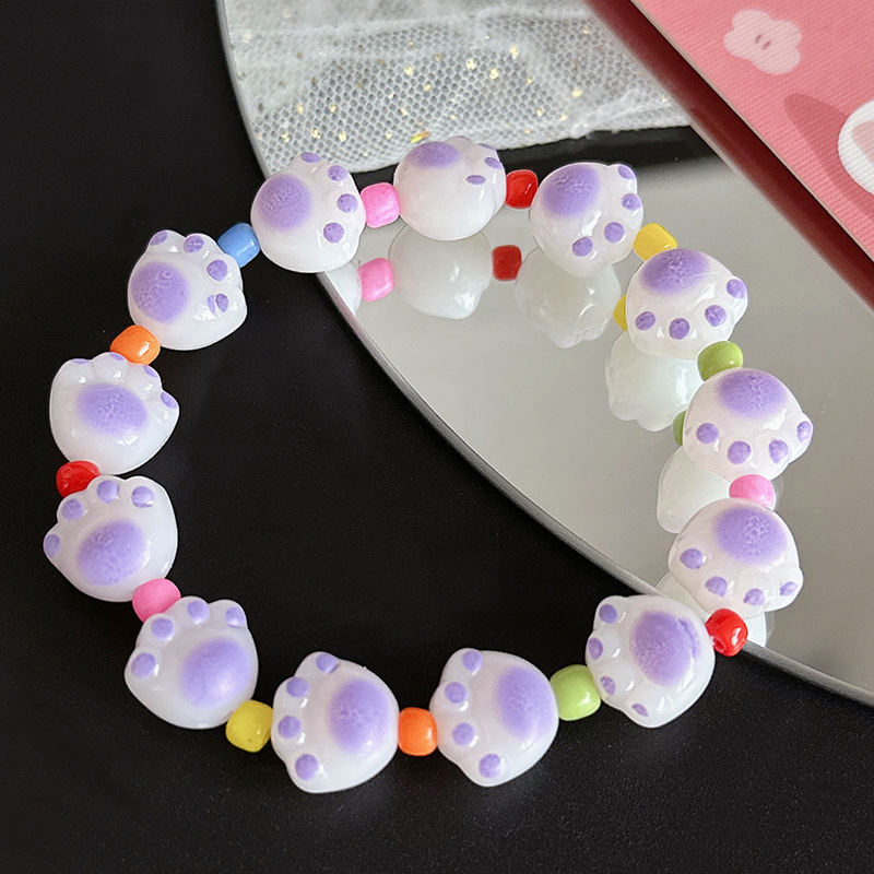 5:Purple rice beads