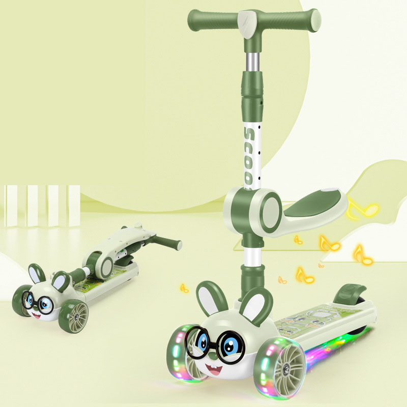 Rabbit   green   Hummer wheel   seat plate   music