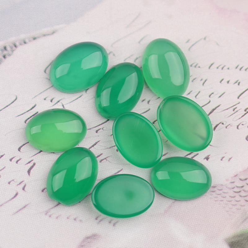 Natural Green Agate 15 * 20mm