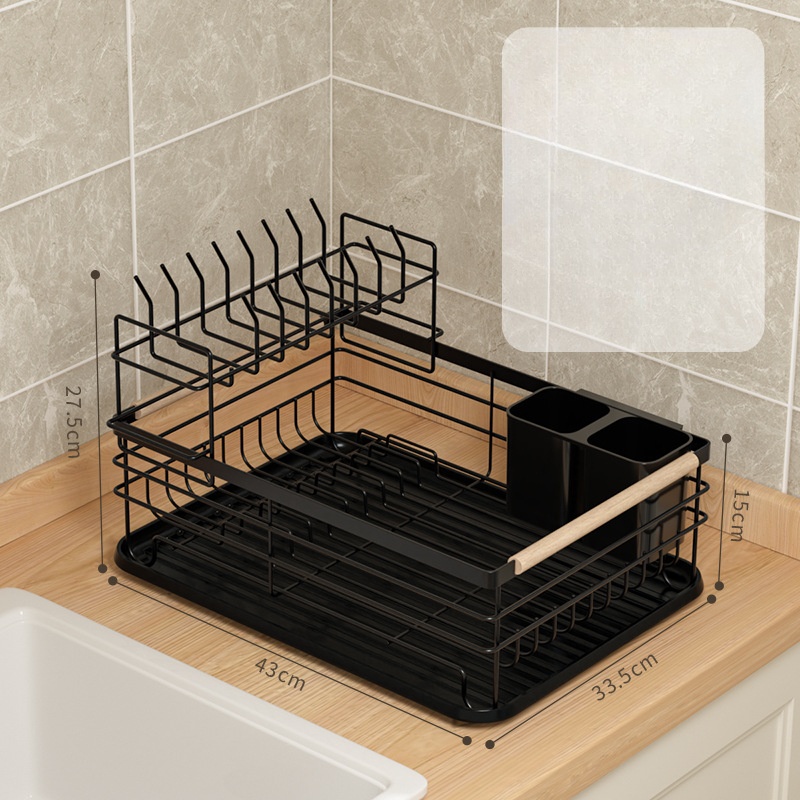 [with tray rack] Black
