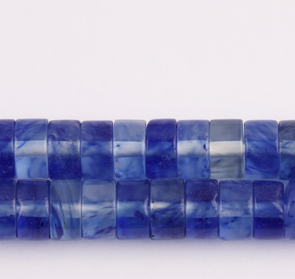 Synthetic Blue Watermelon Crystal