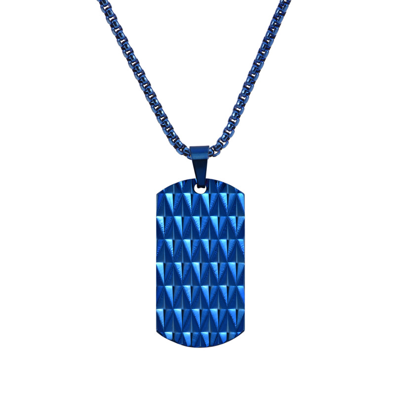 Blue [with chain]