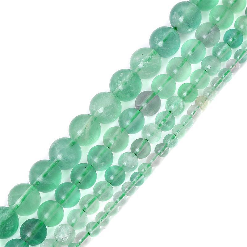 Natural Pearl Green Jade 4mm aperture is about 0.5