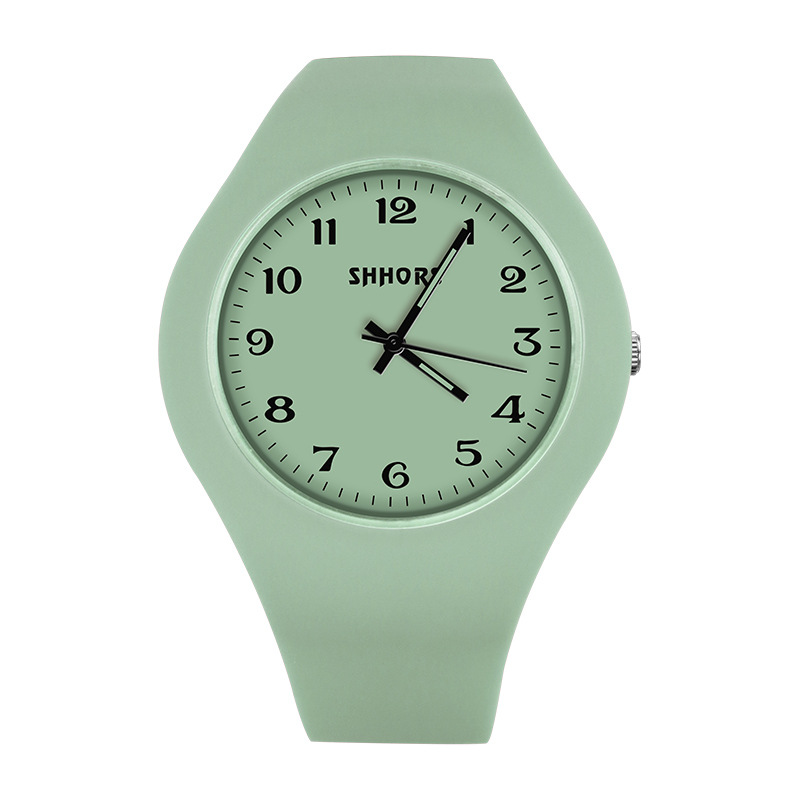 Digital dial-matcha green