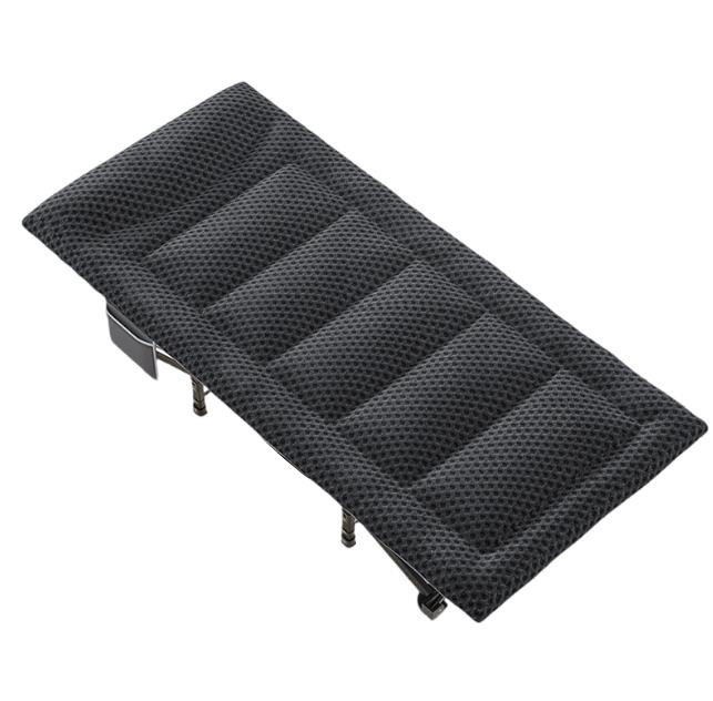 Flat wide thick square tube breathable mat (black) 190*71  blanket