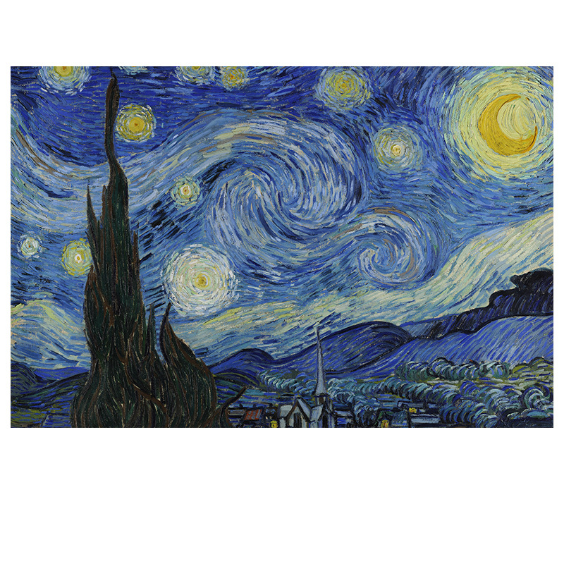 10 Van Gogh - Starry Night