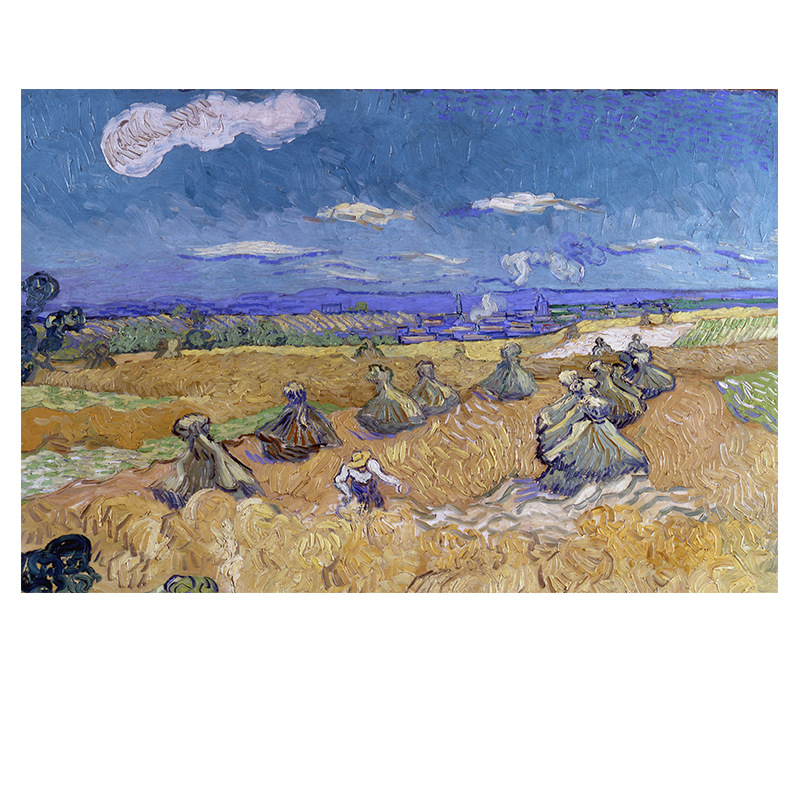The harvest of the wheat field
