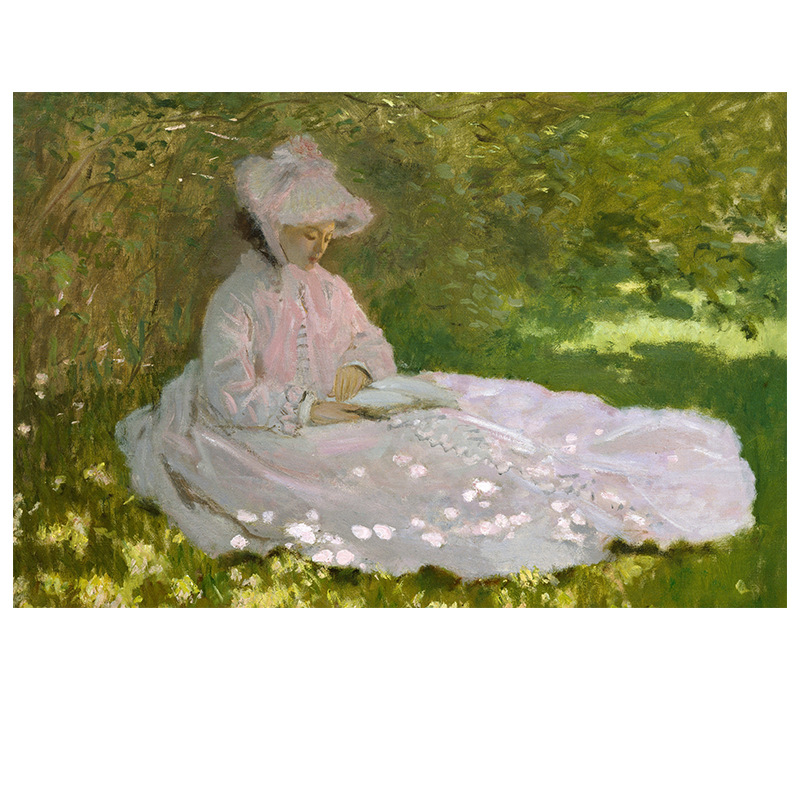 027 Monet - The reader