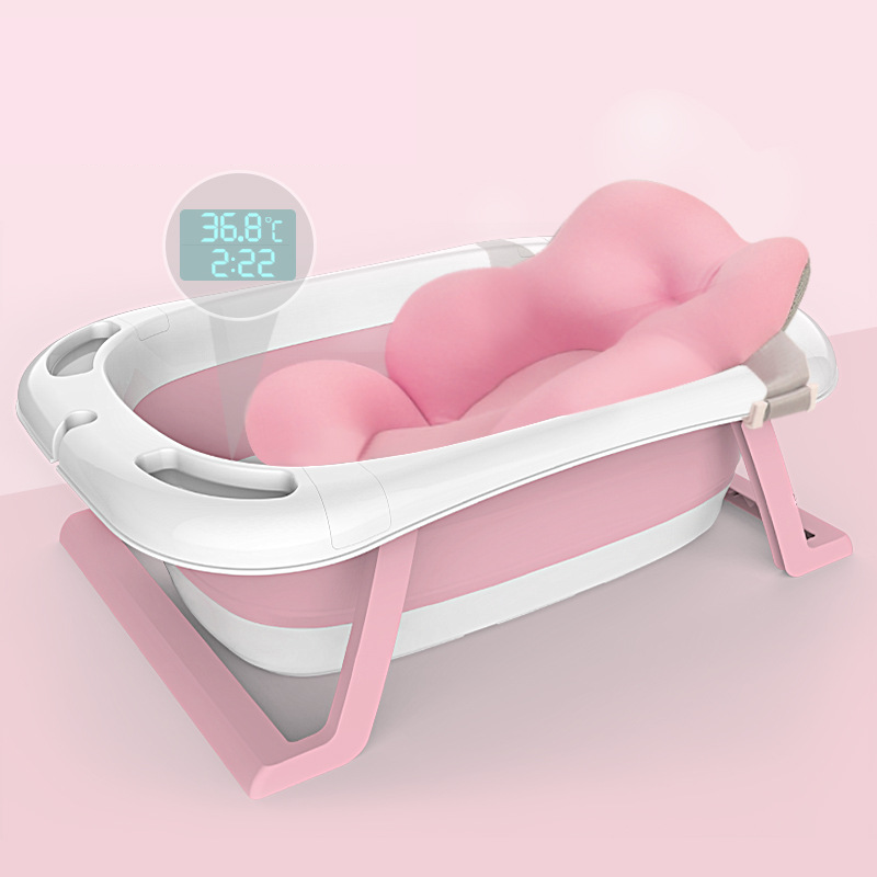 Smart temperature sensing model  Pink - Bath bed