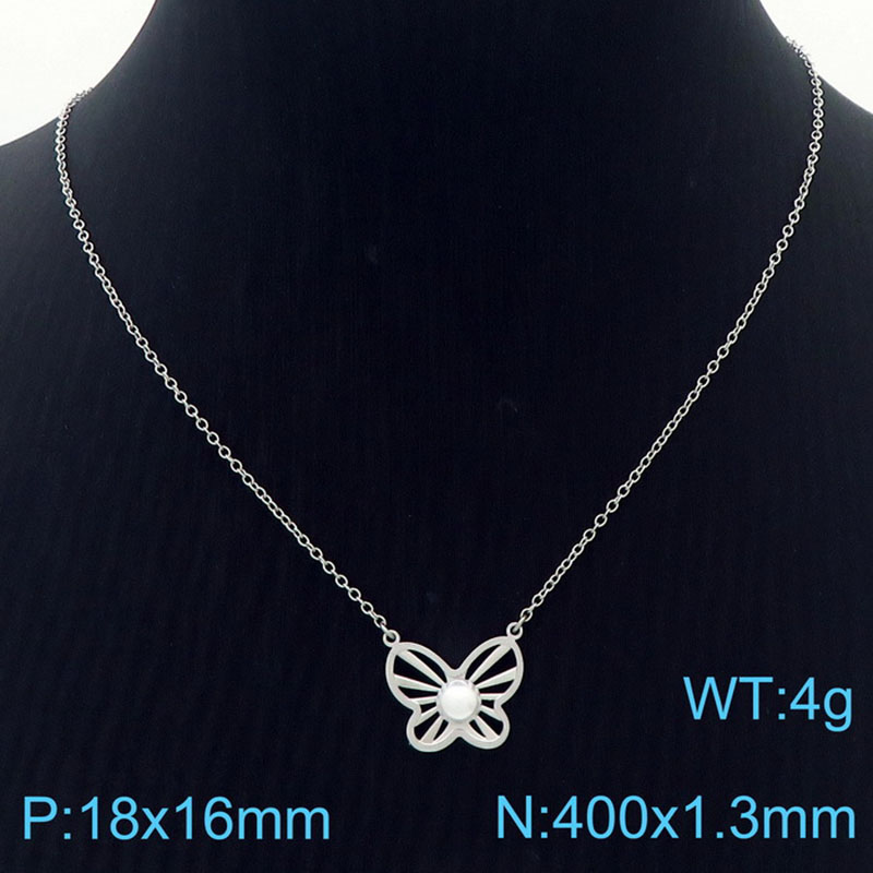 Steel necklace KN236623-KLX