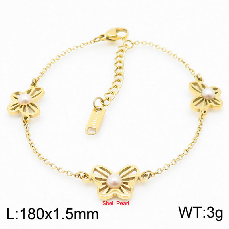 Gold bracelet KB168211-KLX