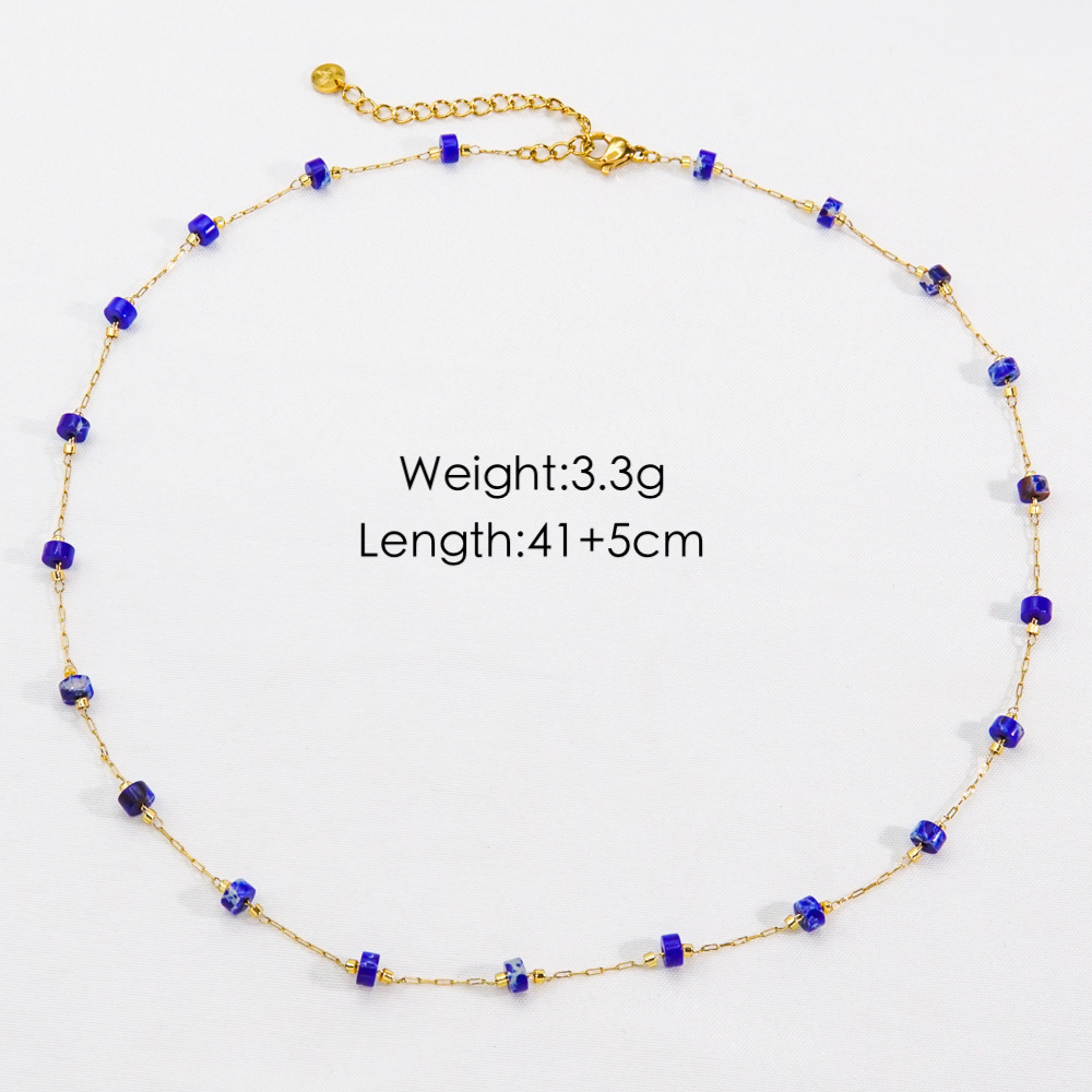 3:Lapis lazuli-necklace