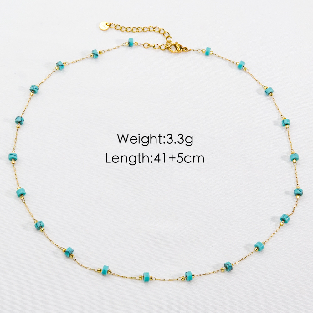 7:Turquoise blue-necklace