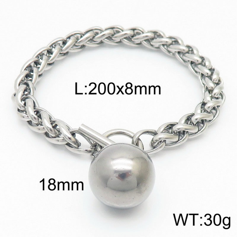 2:Steel  bracelet