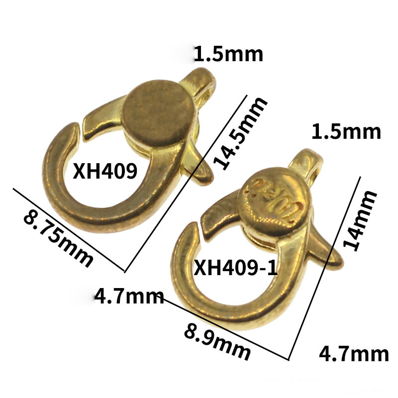 Brass Embryo Band label [ not electroplating ] XH409 band label