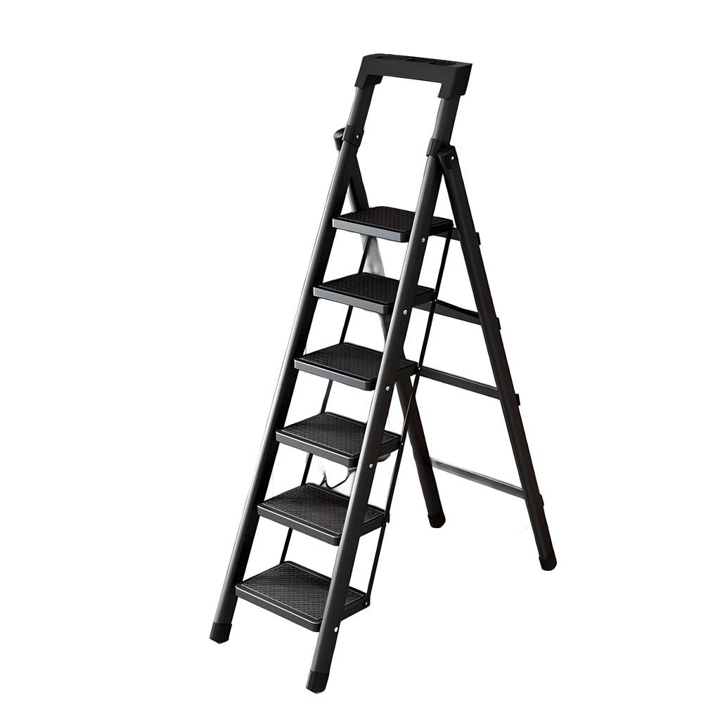 Black six-step ladder