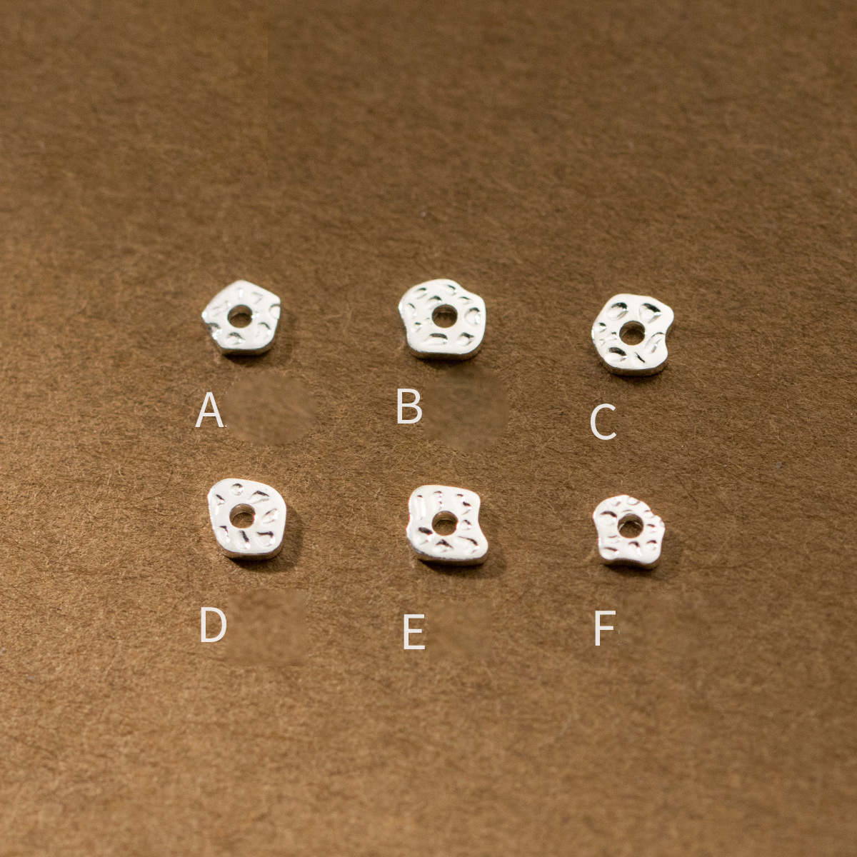 3:Type C (1g about 12 pieces)-4.0 * 0.8 mm thick hole 1.1 mm wide