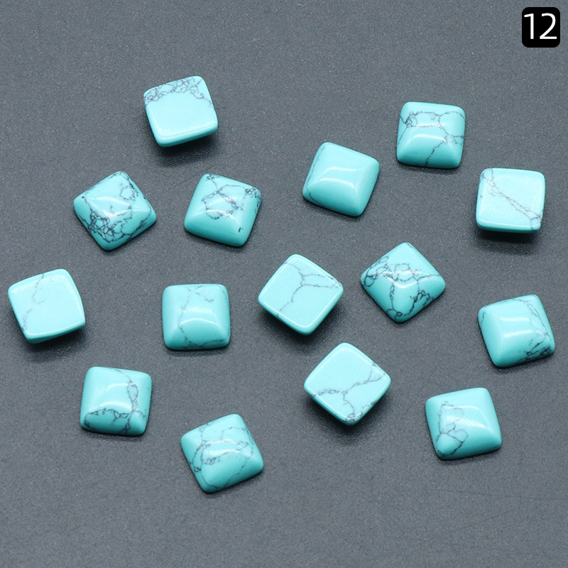 12 blue turquoise