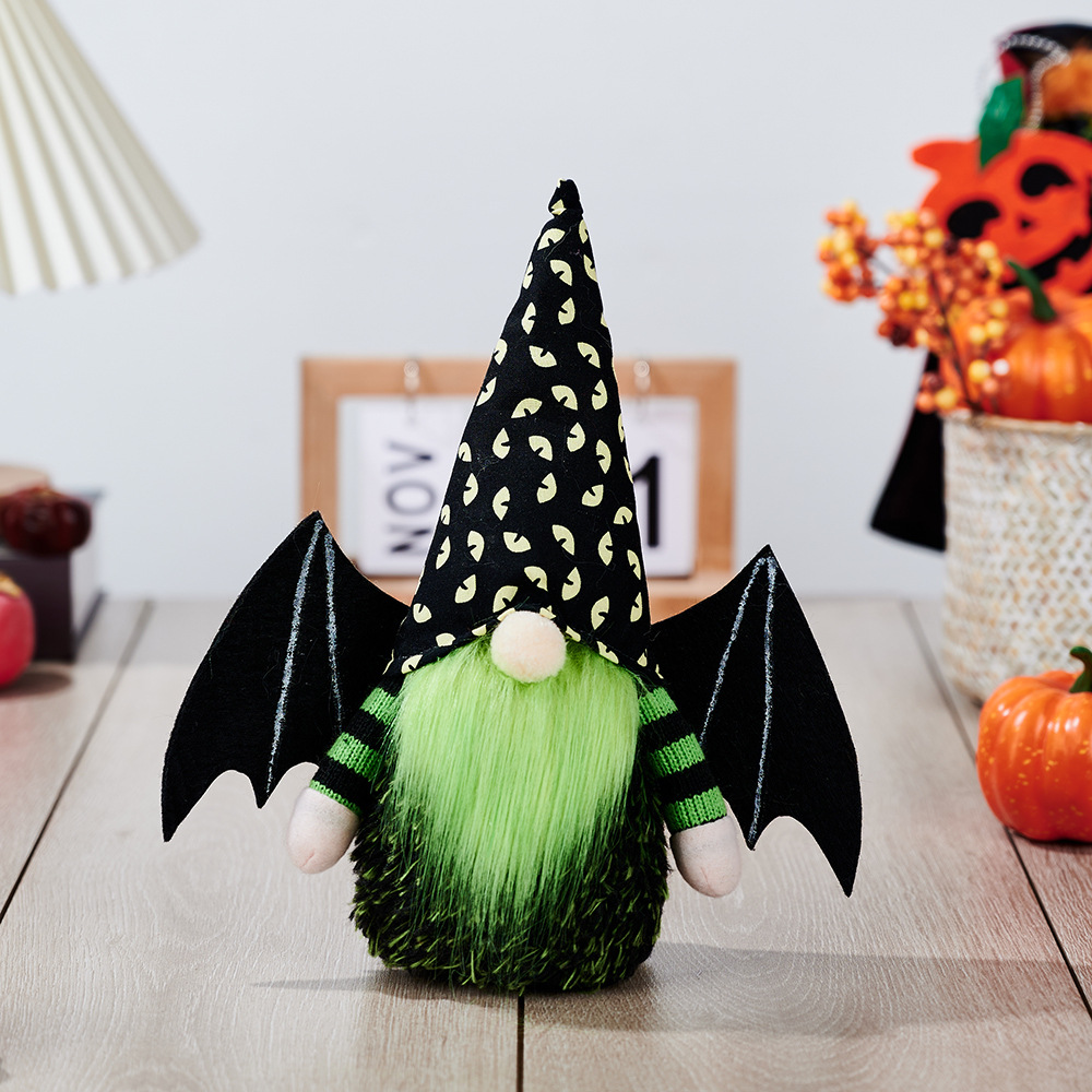 Bat hat with wings doll for men