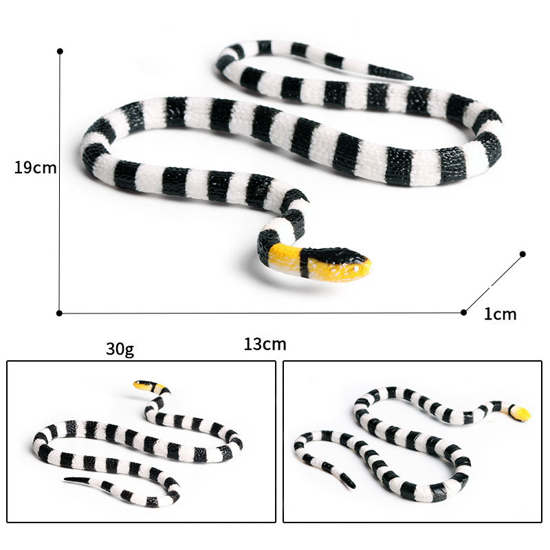 M-1361 Coral Snake (Black and White)