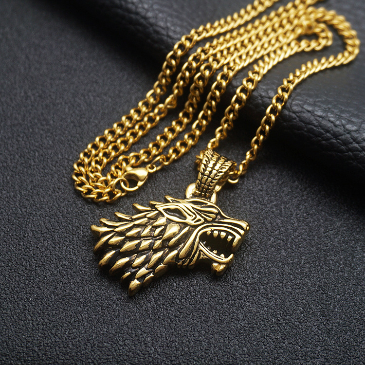 Gold with 55cm gold Cuban chain