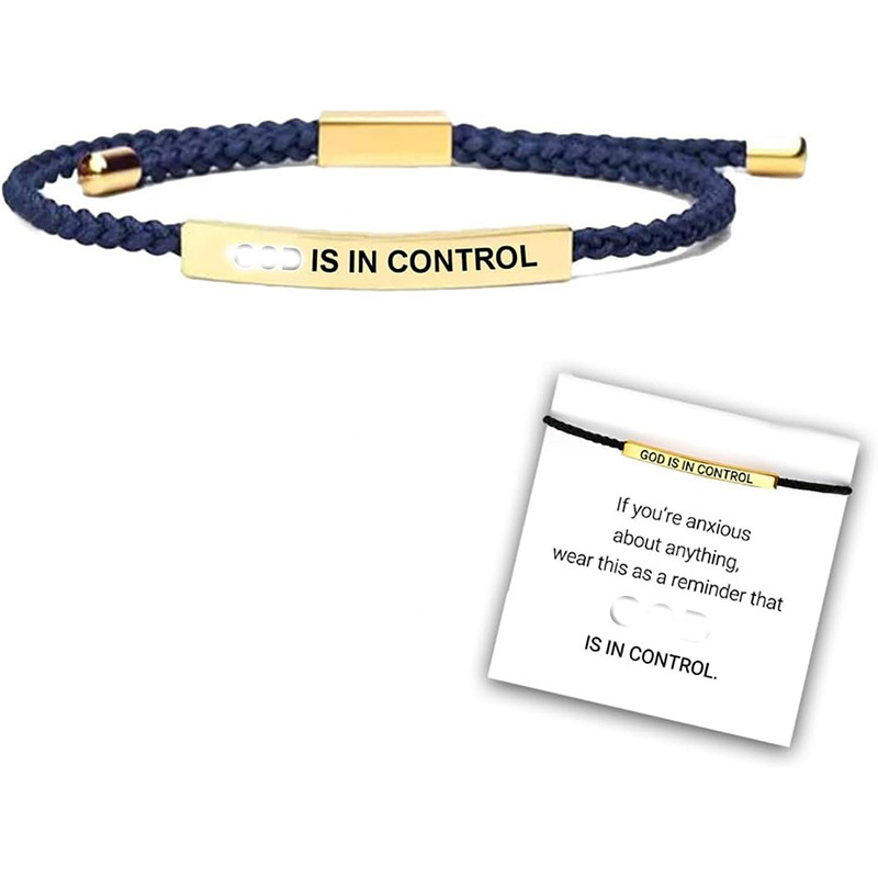 Blue rope + gold